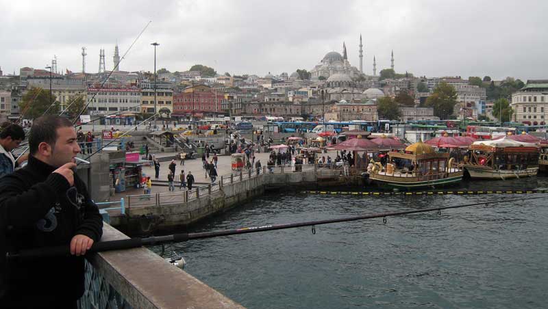 Galatabrug in Istanbul