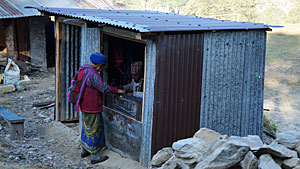 Naaiatelier in Dhampus - Nepal