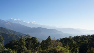 Van Pothana naar Chhomrong - Nepal