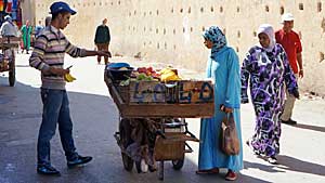 Grande Rue de Fès el-Jedid - medina Fès el-Jedid