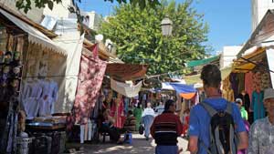 Winkeltjes en kraampjes Grande Rue de Fès el-Jedid