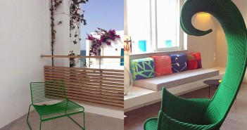Wit met wat stevige kleuren in Ammos Hotel op Kreta Hotel Ammos Kreta