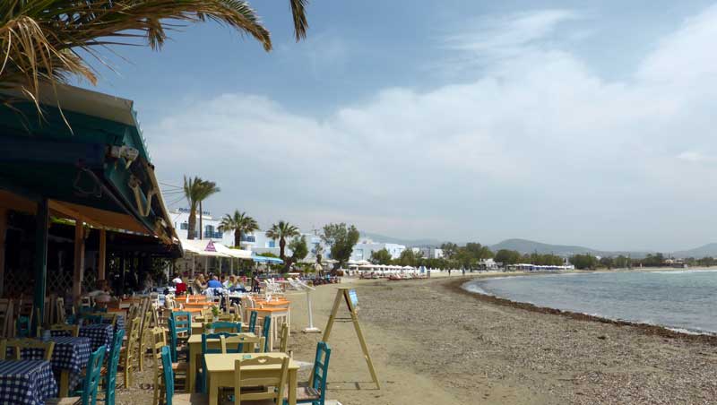 Strand Agios Georgios - Náxos - Cycladen