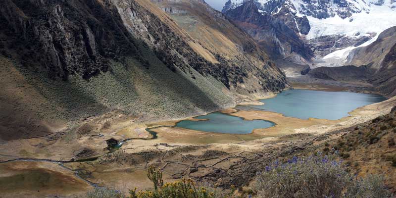 Jahuacocha - Solteracocha - Peru- Cordillera Huayhuash - hiking