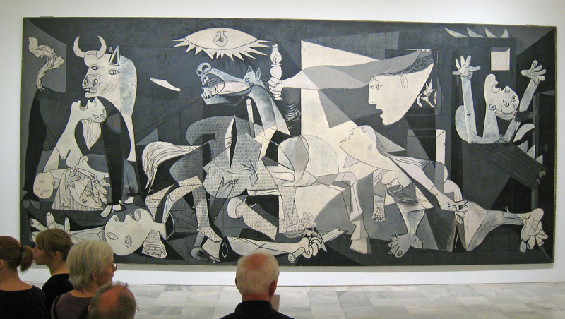 Museum Reina Sofia en Picasso in Madrid