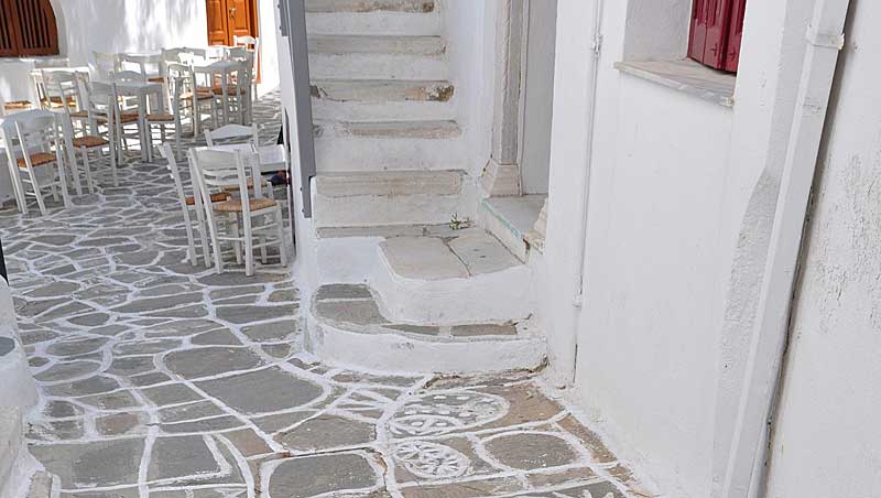 Wakker worden en denken dat je op Paros bent!