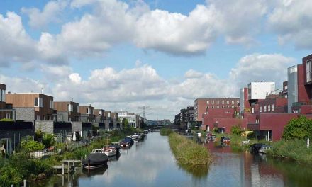 Van fris blauw naar zeegroen op Amsterdam IJburg