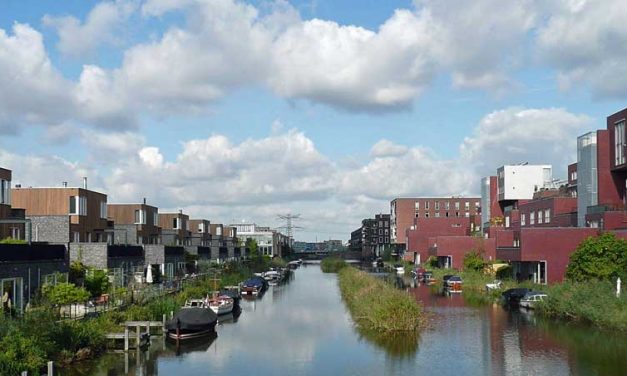 Van fris blauw naar zeegroen op Amsterdam IJburg