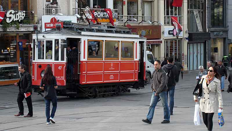 Stadswandeling van het Taksimplein naar de Gouden Hoorn in Istanbul