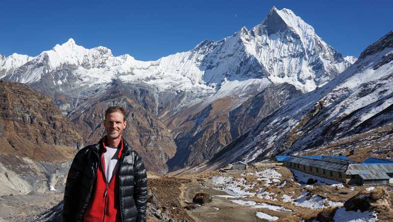 Trekking naar het Annapurna Base Camp in Nepal