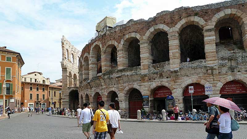 Opera in de Arena in Verona