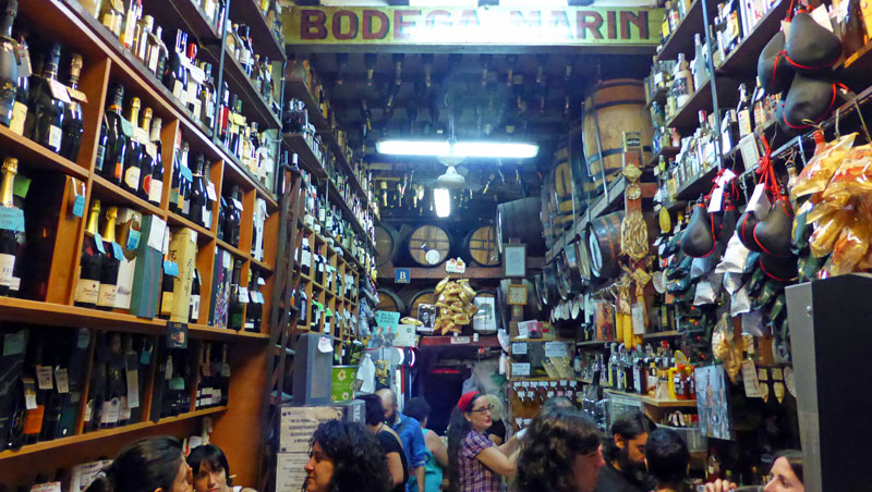 Bodega E. Marin in Gràcia in Barcelona