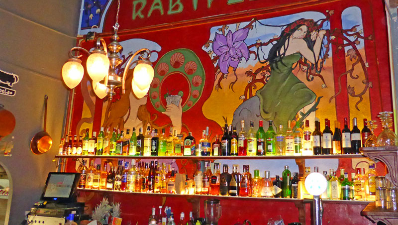 Restaurant El Rabipelao in Gràcia in Barcelona