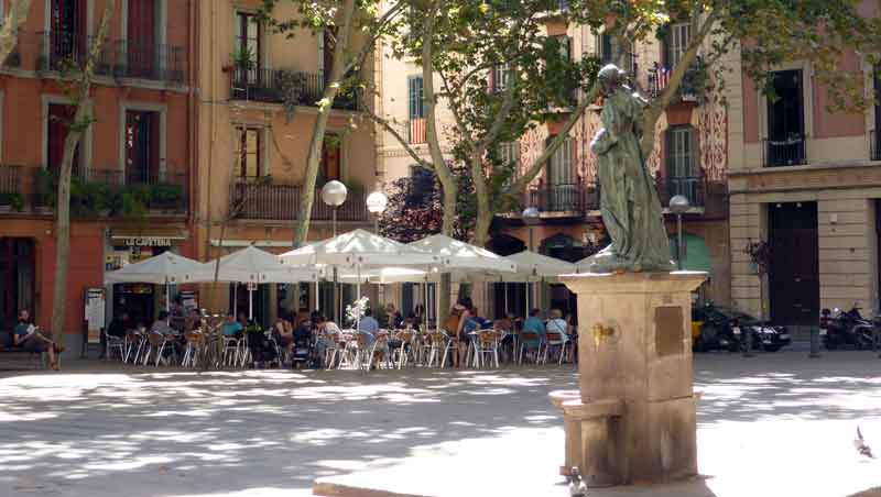 4 favorieten: de leukste pleinen in de wijk Gràcia in Barcelona
