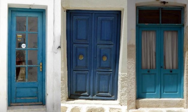 12 x de meest schilderachtige blauwe deuren op Páros