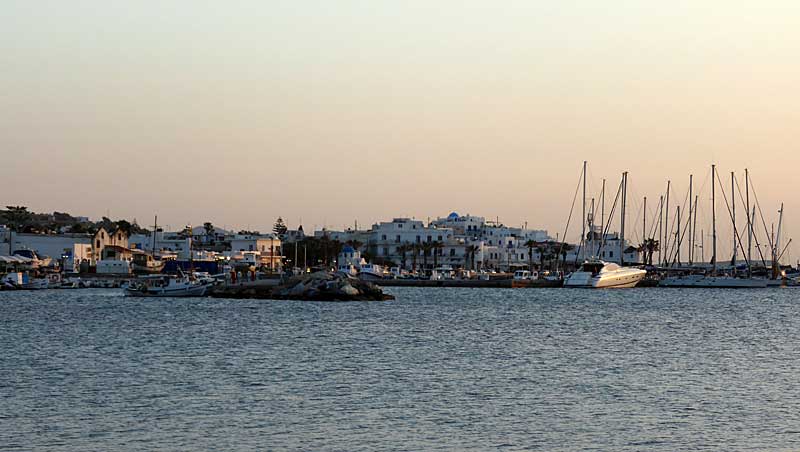 Haven Parikía op Páros - Cycladen